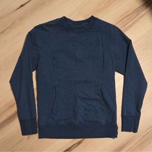 lululemon athletica Navy Blue Sweatshirt